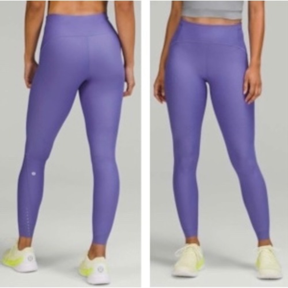 Lululemon SenseKnit High-Rise Running Charged Indigo Women Size 4